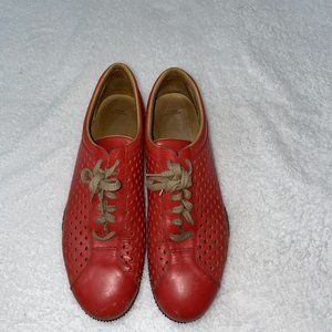 Bally Lace up Perforated Shoe